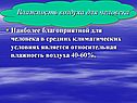Влажность воздуха для человека