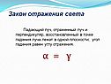 Падающий луч