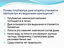 Голубоватый дым сигареты