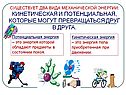 Существует два вида механической энергии