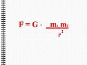 F = G * m1 m2 2 r