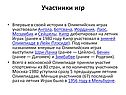 Участники игр