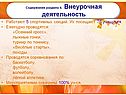 Содержание раздела 4. Внеурочная деятельность