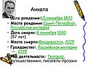 Дата рождения