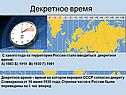 Декретное время