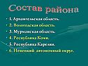 Состав района