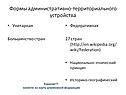 Формы административно-территориального устройства