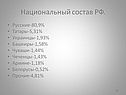 Национальный состав РФ