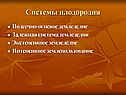 Системы плодородия