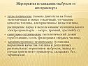 Мероприятия по снижению выбросов от автотранспорта