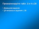 Проанализируйте табл