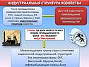 Индустриальная структура хозяйства