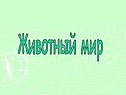 Животный мир