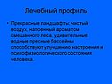 Лечебный профиль