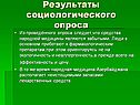 Результаты социологического опроса
