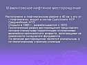 Мамонтовское нефтяное месторождение