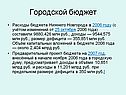 Городской бюджет