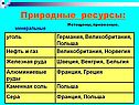 Природные ресурсы