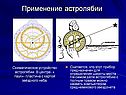 Применение астролябии
