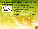 Для составления плана местности вам потребуется:
