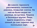 До самого горизонта расстилалась холмистая равнина, покрытая снегом