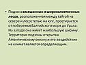 Подзона смешанных и широколиственных лесов