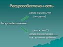 Ресурсообеспеченность