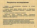 Результаты исследования