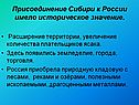 Присоединение Сибири к России имело историческое значение