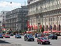 Главный проспект в районе ГУМа