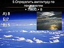 Определить амплитуду по показателям