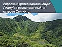 Заросший кратер вулкана Маунт-Лиамуйга
