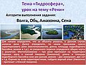Алгоритм выполнения задания