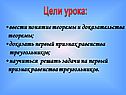 Цели урока