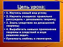Цель урока