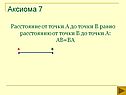 Аксиома 7