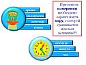 Необходимо заранее иметь меру