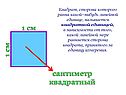 Сантиметр квадратный