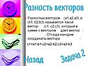 Координаты вектора в пространстве
