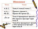 Обозначения