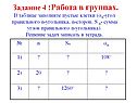 В таблице заполните пустые клетки