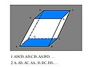 1. ABCD, A1B1C1D1, AA1D1D, … 2. A, AB, AC, AA1, B, BC, BB1, …
