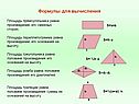 Формулы для вычисления