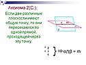 Различные плоскости