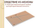 Следствие из аксиомы
