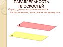 Параллельность плоскостей