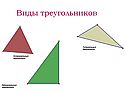 Виды треугольников