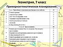 Примерное тематическое планирование