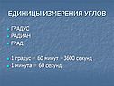 Углы в 5 классе