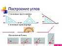 Построение углов
